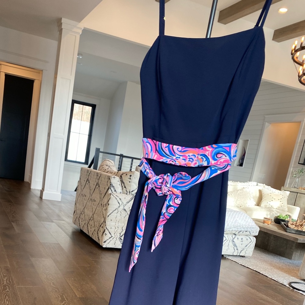 Lilly Pulitzer Sandra Jumpsuit *new with tags and belt*